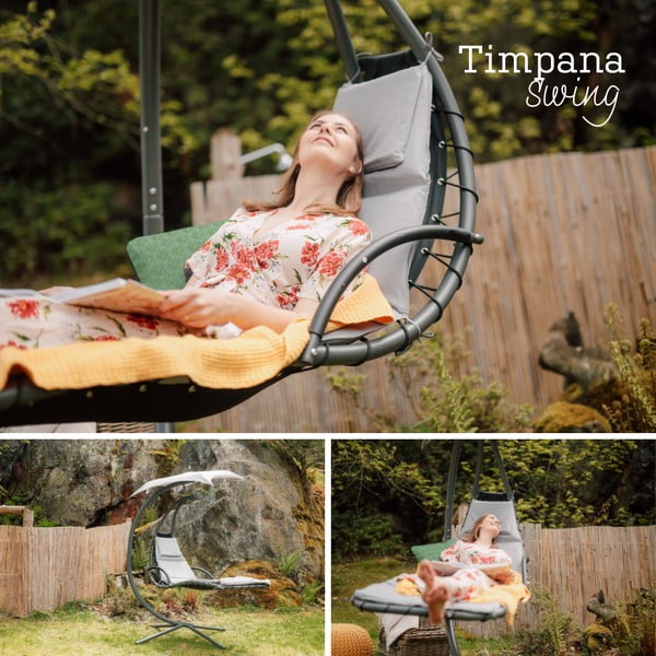 Kreslo so slnečníkom Timpana Swing-image-1