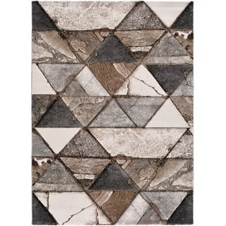 Hnedý koberec Universal Istanbul Triangle, 160 x 230 cm