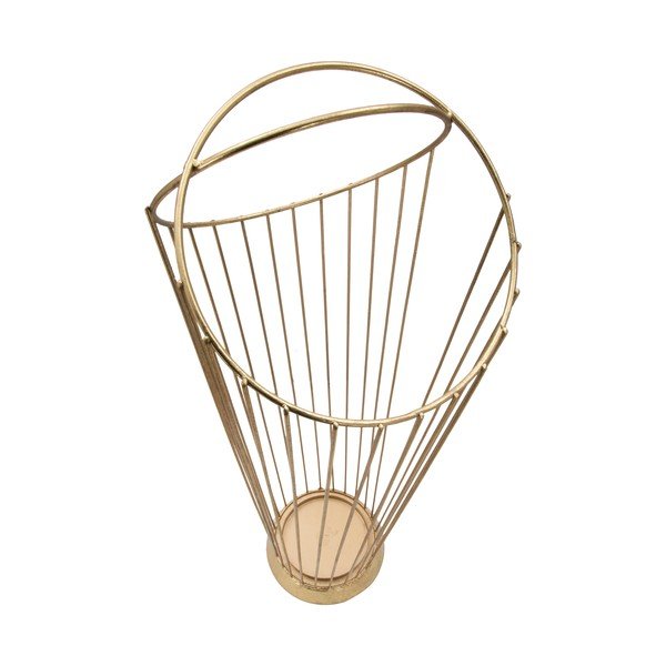 Stojan na dáždniky v zlatej farbe Mauro Ferretti, výška 68,5 cm-image-3