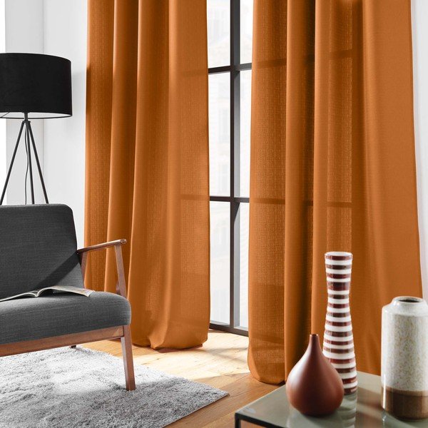 Hnedý záves 140x280 cm Soline – douceur d'intérieur-image-1