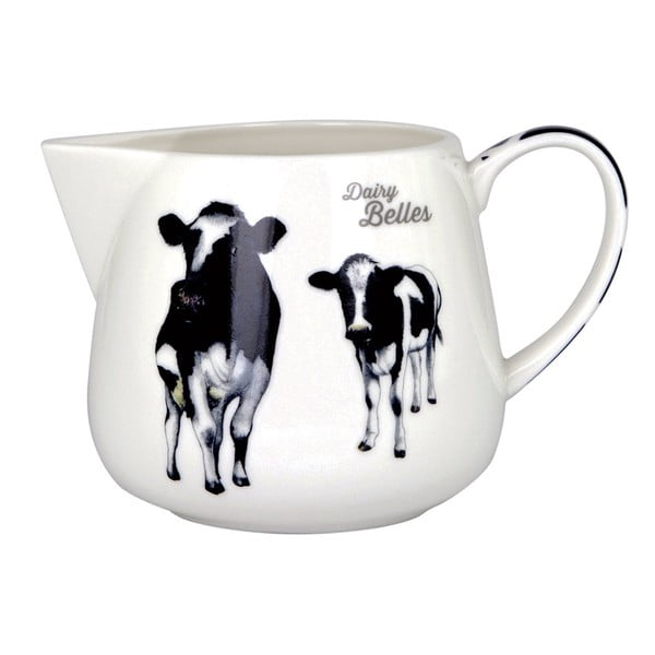 Nádoba na mlieko z kostného porcelánu Ashdene Dairy Belles, 375 ml