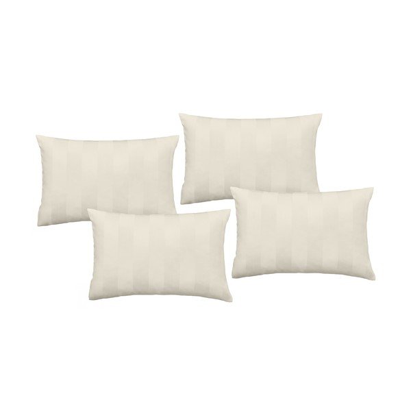 Saténové obliečky na vankúše v súprave 4 ks 75x50 cm So Soft Satin Stripe – Catherine Lansfield