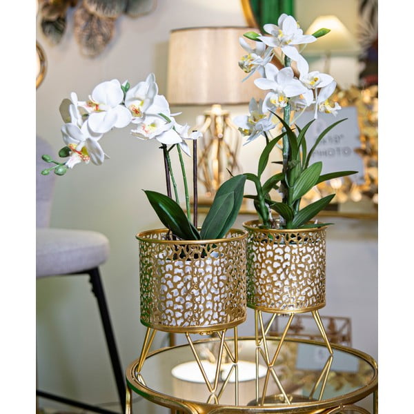 Kovové stojany na kvety 2 ks ø 16 cm (výška  20 cm) Piny – Mauro Ferretti-image-1