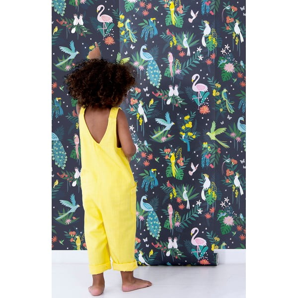 Detská tapeta 10 m x 50 cm Birds Carnival – Lilipinso-image-3