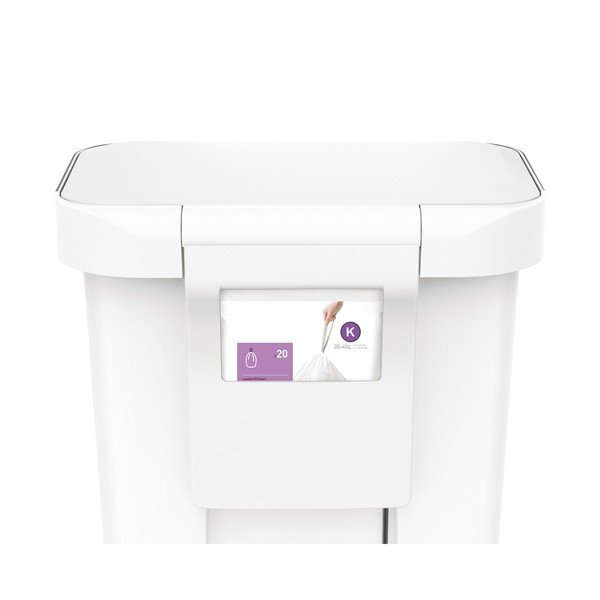 Pedálový plastový odpadkový kôš 45 l - simplehuman-image-1