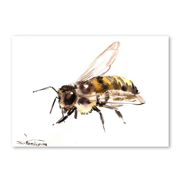 Autorský plagát Bee od Surena Nersisyana, 30 x 21 cm