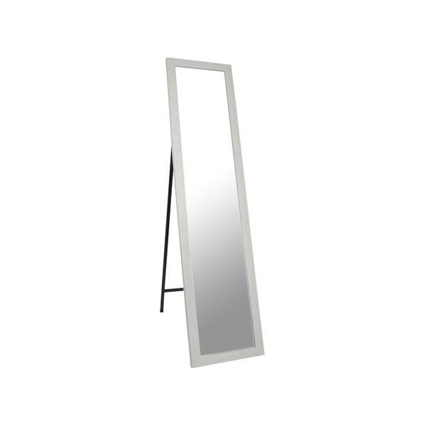 Stojacie zrkadlo Standing 37x158 cm, biely rám