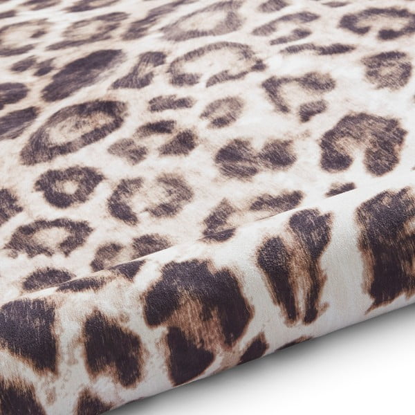 Hnedo-béžový koberec 195x155 cm Faux Leopard - Think Rugs-image-3