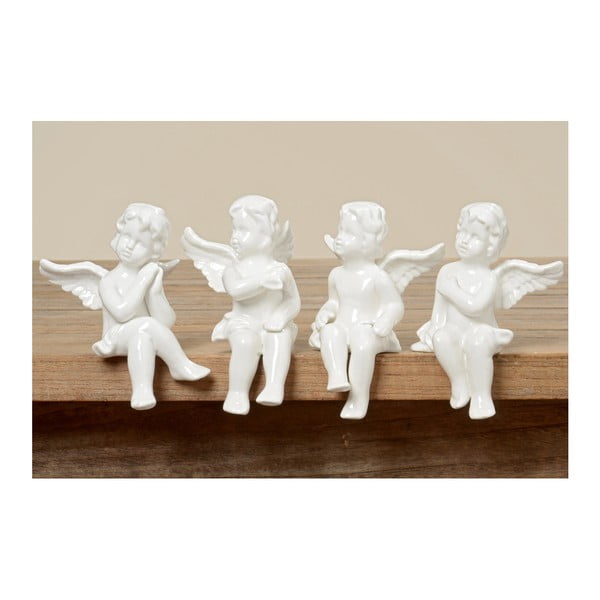 Sada 4 dekoratívnych andílků Boltze Angel