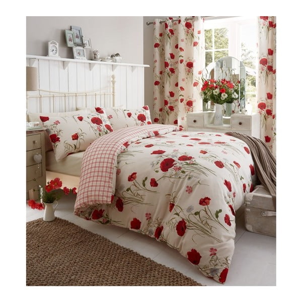 Obliečky Catherine Lansfield Wild Poppies, 200 × 200 cm-image-2