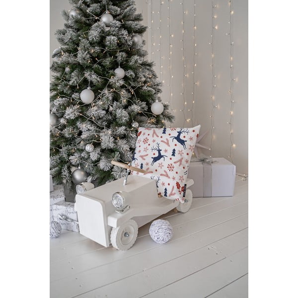 Dekoračný vankúš s vianočným motívom 45x45 cm Christmas Symbols – Butter Kings-image-1