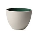 Bielo-zelená porcelánová šálka Villeroy & Boch Uni, 450 ml
