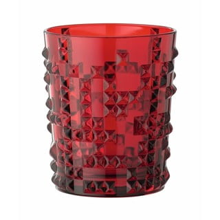 Červený pohár z krištáľového skla Nachtmann Punk, 348 ml