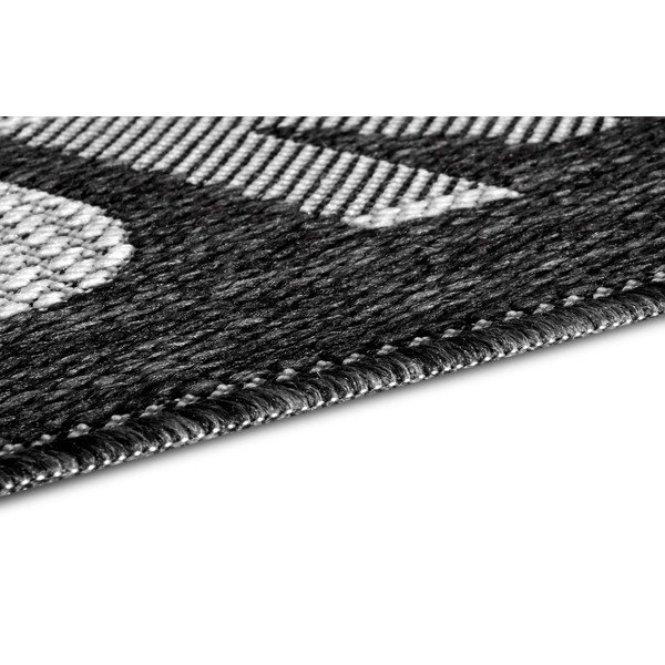 Antracitovosivá rohožka Hanse Home Weave Smiley Welcome, 50 x 80 cm-image-3