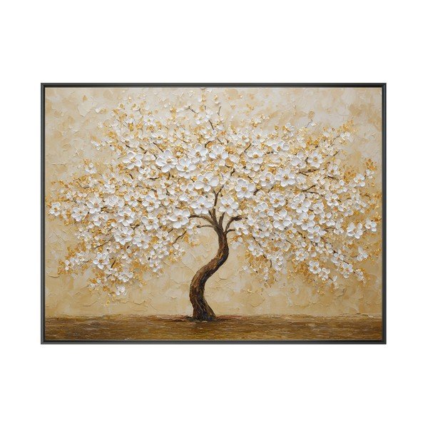 Tlačený obraz s rámom 80x60 cm Golden Tree – Styler