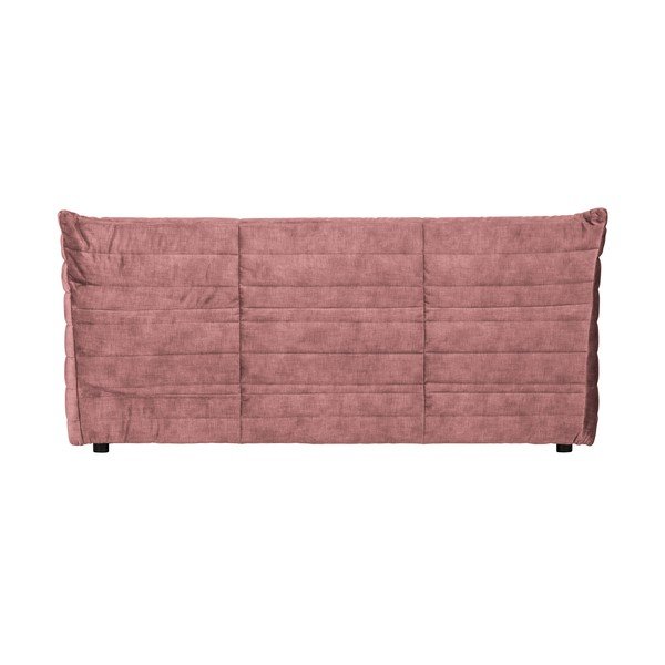 Svetloružová zamatová pohovka 160 cm Bag – WOOOD-image-2