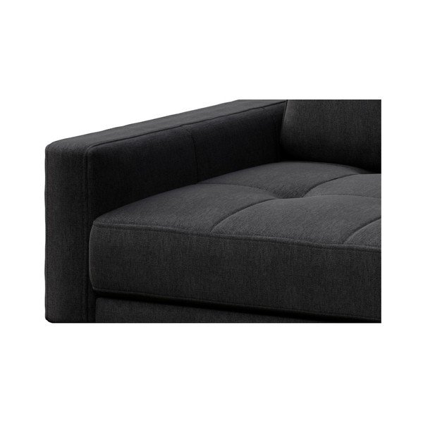 Antracitovosivá pohovka MESONICA Musso Tufted, 210 cm-image-4