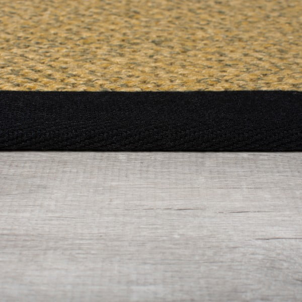Vnútorný a vonkajší koberec v čiernej a svetlohnedej farbe 120x170 cm Sisal Look – Flair Rugs-image-4