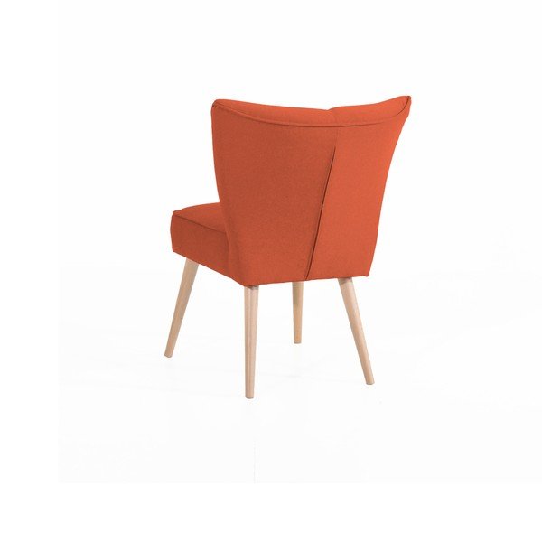 Oranžové kreslo Max Winzer Beni-image-3