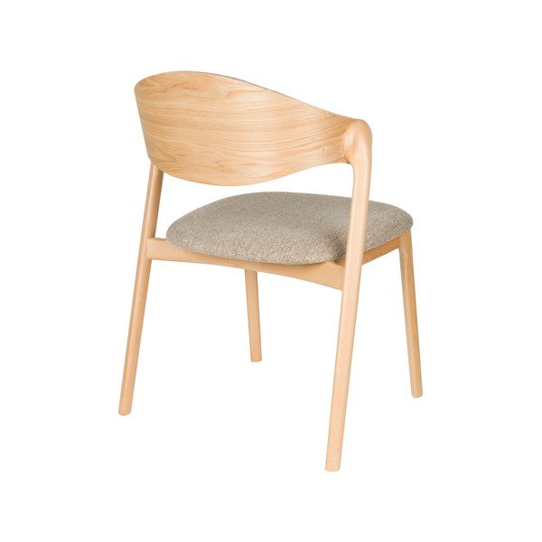 Sivobéžová čalúnená jedálenská stolička Babington – Dutchbone-image-4
