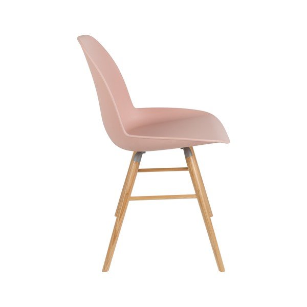 Svetloružové jedálenské stoličky v súprave 2 ks Albert – Zuiver-image-4