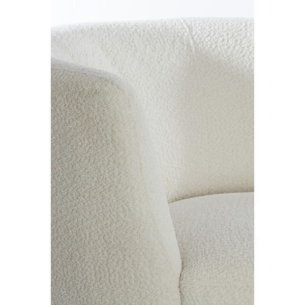 Biele kreslo z textílie buklé Senja – Light & Living-image-4