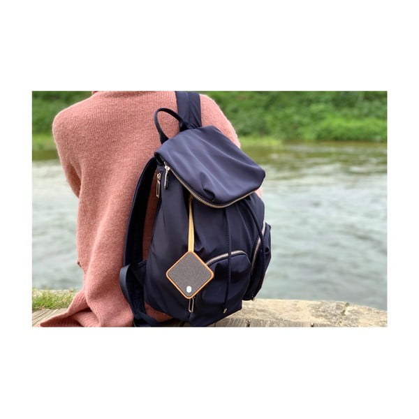 Hnedý bluetooth reproduktor Gingko Square-image-4