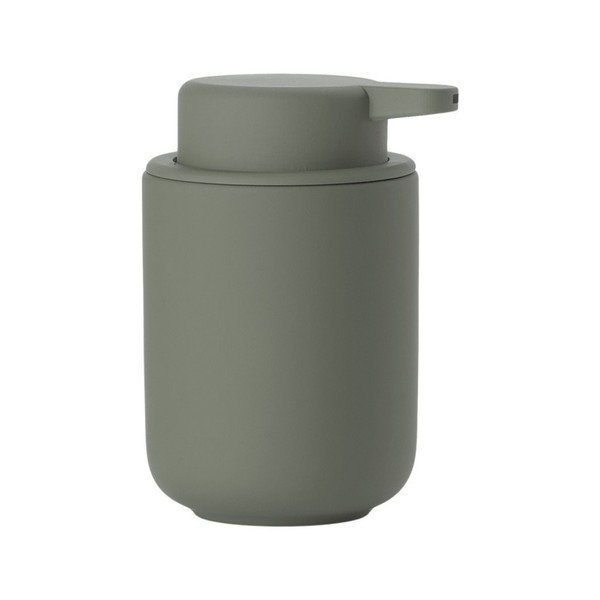 Zelený kameninový dávkovač mydla 0.25 l Ume - Zone