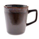 Tmavohnedý keramický hrnček 410 ml Tone – Dakls