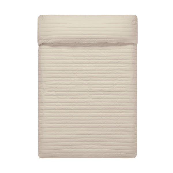 Oranžovo-béžová bavlnená prešívaná prikrývka 180x260 cm Dash – Happy Friday-image-3