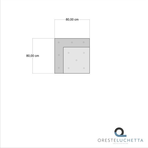 Bielobéžový modul pohovky (variabilný roh) Yara – Tomasucci-image-3
