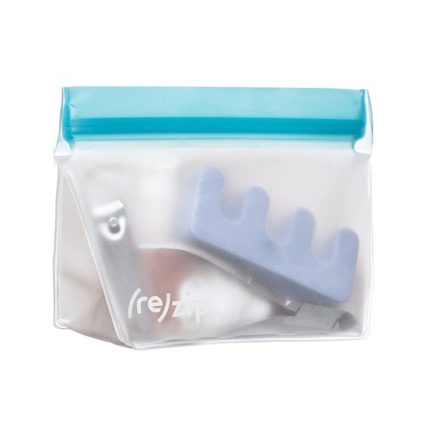 Súprava 3 modrých desiatových vrecúšok (re)zips Essential-image-3