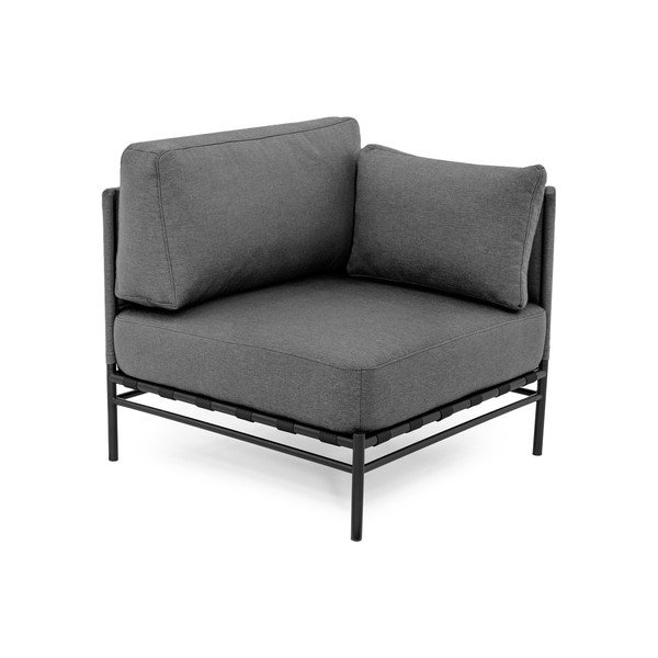 Tmavosivý variabilný modul záhradnej pohovky Dandy – Sit Sit-image-3