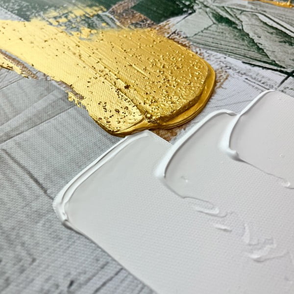 Obraz s ručne maľovanými prvkami 70x100 cm For – Styler-image-1