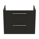 Antracitová závesná skrinka pod umývadlo 80x63 cm i.Life B – Ideal Standard