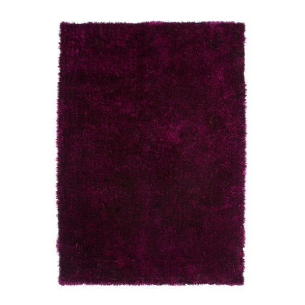 Tmavovínový koberec Kayoom Celestial 328 Purple/Black, 80 x 150 cm
