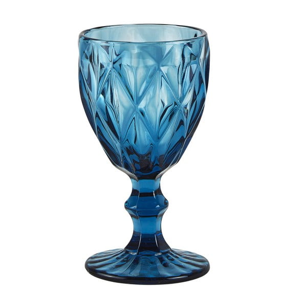 Modrý pohár na víno Villa Collection Blue Glass, 250 ml