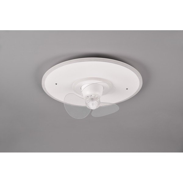Matne biele LED stropné svietidlo Nybro – Reality-image-3