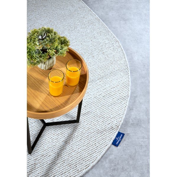 Biely ručne tkaný vlnený koberec 160x230 cm Francois – Villeroy&Boch-image-2