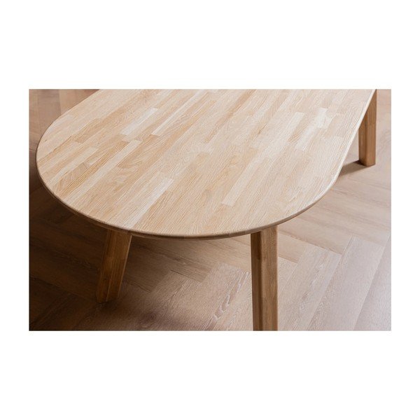Jedálenský stôl z dubového dreva 90x220 cm Tablo – WOOOD-image-4