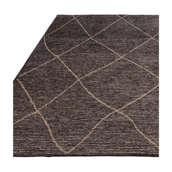 Tmavosivý koberec s prímesou juty 120x170 cm Mulberrry – Asiatic Carpets-image-4