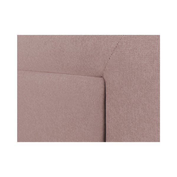 Svetloružové čelo postele Mazzini Sofas Ancona, 180 × 120 cm-image-2
