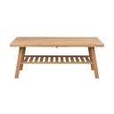 Konferenčný stolík z brúseného dubového dreva Rowico Brooklyn, 130 x 75 cm