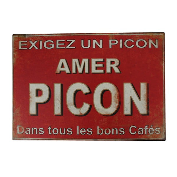 Kovová ceduľa Antic Line Amer Picon