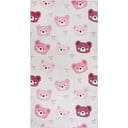 Ružový/slonovinový prateľný detský koberec 80x150 cm Cute Teddies Pink – Vitaus