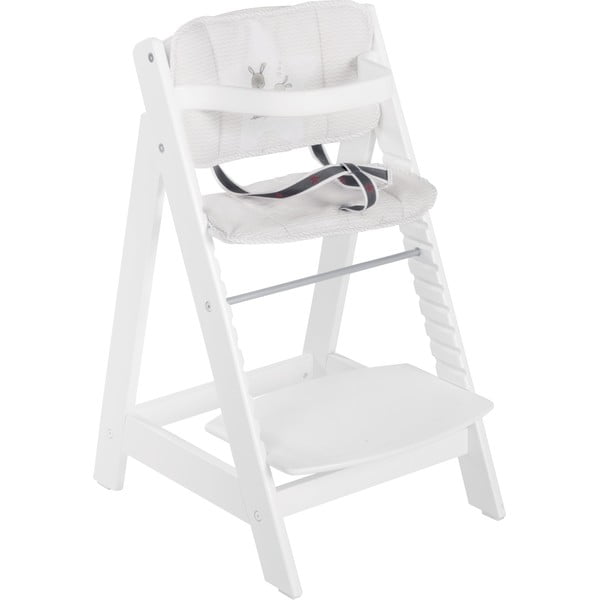 Biela vložka do jedálenskej stoličky Fox & Bunny – Roba-image-1