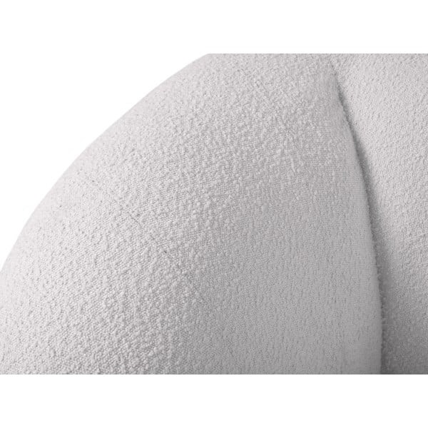 Svetlosivé kreslo z textílie buklé Essen – Cosmopolitan Design-image-4