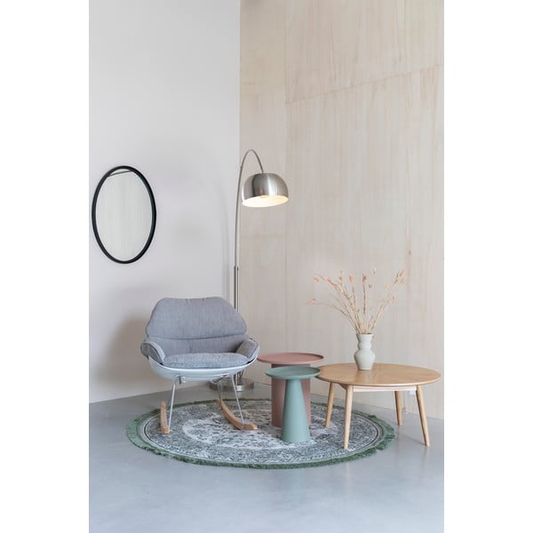 Kovový okrúhly odkladací stolík ø 39,5 cm Ringar – White Label-image-4