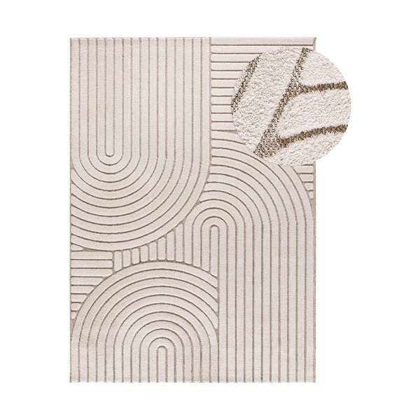 Krémovobiely koberec 120x170 cm Diena – Universal