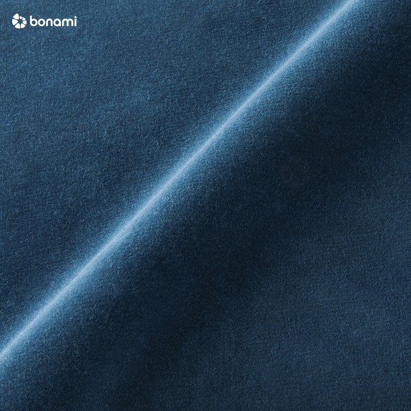 Modro-čierna zamatová lavica EMKO Naïve, 100 cm-image-3